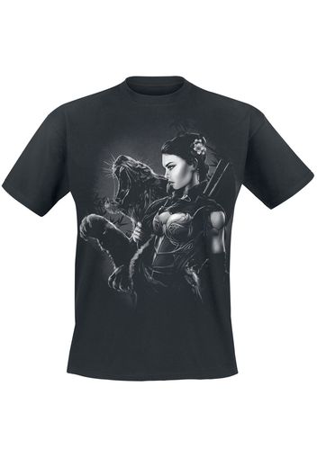 Toxic Angel - Blossom - T-Shirt - Uomo - nero