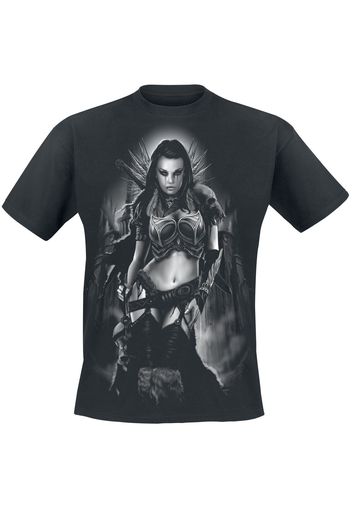 Toxic Angel - Hel - T-Shirt - Uomo - nero