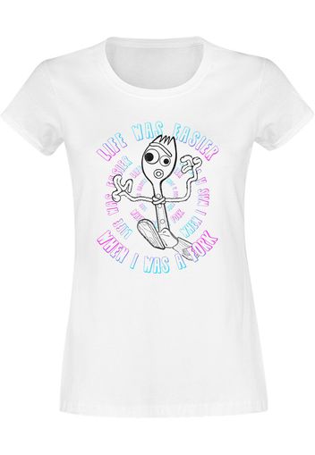 Toy Story - Easy Life - T-Shirt - Donna - bianco