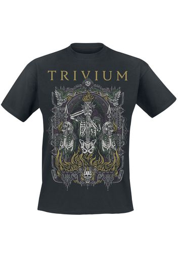 Trivium - Skelly Frame - T-Shirt - Uomo - nero