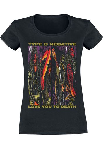 Type O Negative - Love You To Death - T-Shirt - Donna - nero