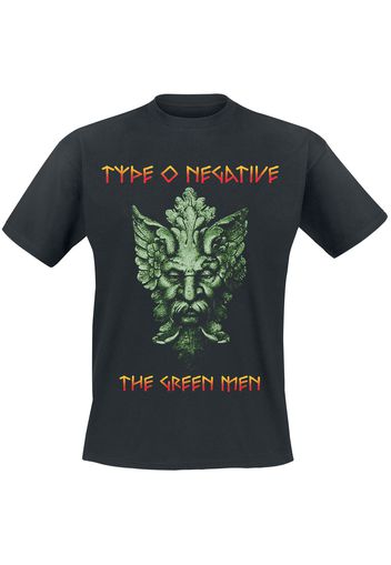 Type O Negative - Green Men - T-Shirt - Uomo - nero