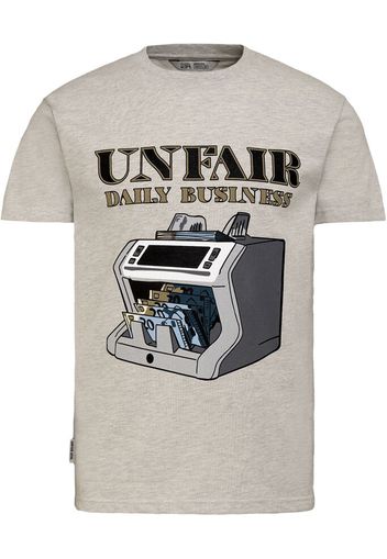 Unfair Athletics - Dollar Bill - T-Shirt - Uomo - grigio