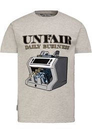 Unfair Athletics - Dollar Bill - T-Shirt - Uomo - grigio