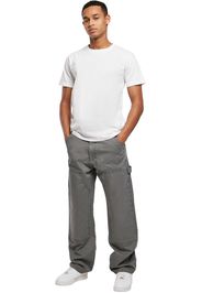 Urban Classics - Double-knee Carpenter trousers - Pantaloni - Uomo - grigio