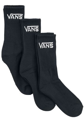 Vans - Classic Crew (3-Pack) - Calzini - Unisex - nero