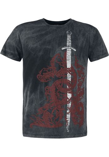 Vikings - Vikings - Valhalla Sword - T-Shirt - Uomo - multicolore