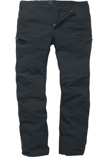 Vintage Industries - Kenny Technical Trousers - Pantaloni modello cargo - Uomo - nero