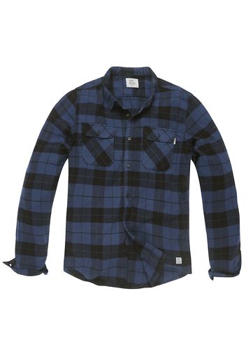 Vintage Industries - Sem Flannel Shirt - Camicia in flanella - Uomo - blu