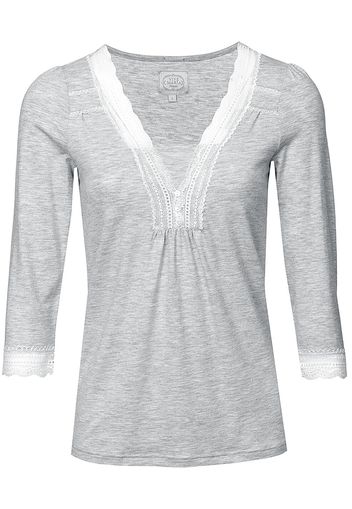 Vive Maria - Dreaming Basic Single Shirt - Maglia a maniche lunghe - Donna - grigio