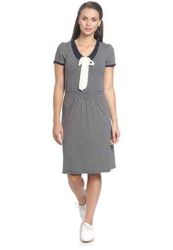 Vive Maria - Seatown Dress - Abito media lunghezza - Donna - blu bianco