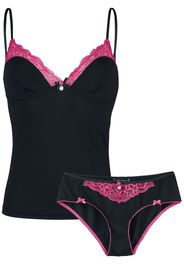 Vive Maria - Sugar Ladies Set - Abbigliamento intimo - Donna - nero rosa