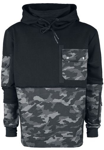 Vixxsin - Auden Hood - Felpa con cappuccio - Uomo - nero