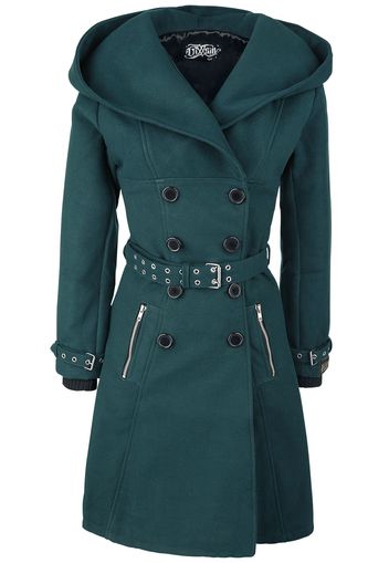 Vixxsin - Decay Coat - Cappotto invernale - Donna - verde acqua