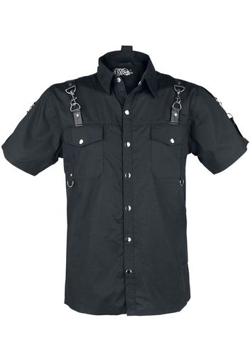 Vixxsin - RE Shirt - Camicia a maniche corte - Uomo - nero