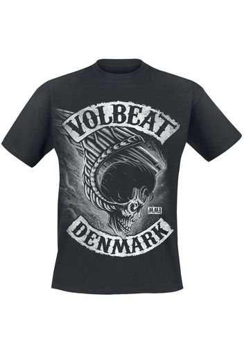 Volbeat - Flying Skullwing - T-Shirt - Uomo - nero