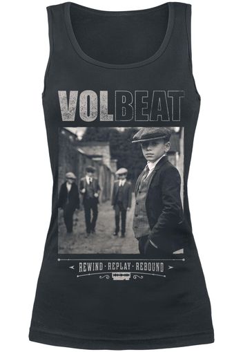 Volbeat - Cover - Rewind, Replay, Rebound - Top - Donna - nero