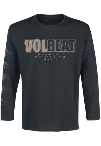 Volbeat - Servant Of The Mind - Maglia Maniche Lunghe - Uomo - nero