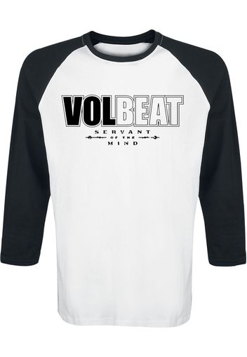 Volbeat - Servant Of The Mind - Maglia Maniche Lunghe - Uomo - nero bianco