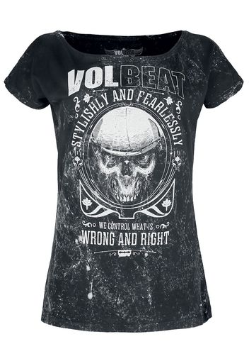 Volbeat - Wrong and Right - T-Shirt - Donna - carbone