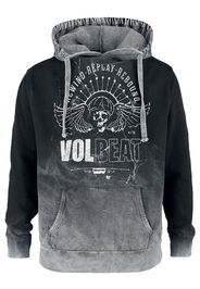 Volbeat - Rewind, replay, rebound - Felpa con cappuccio - Uomo - grigio