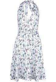 Voodoo Vixen - Nautical Print Button Front Dress - Abito media lunghezza - Donna - multicolore