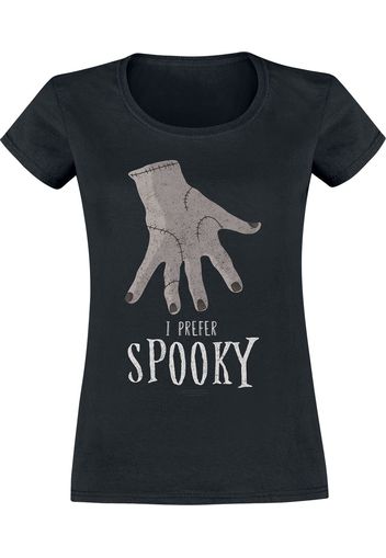 Wednesday - Spooky - T-Shirt - Donna - nero