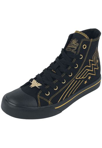 Wonder Woman - Stars - Sneakers alte - Donna - stampa allover