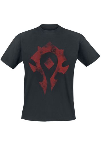 World Of Warcraft - Horde - T-Shirt - Uomo - nero