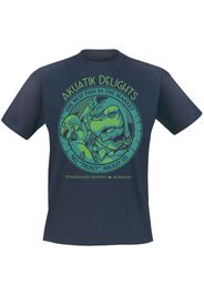 World Of Warcraft - Akuatik Delights - T-Shirt - Uomo - blu navy