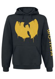 Wu-Tang Clan - Sliding Logo - Felpa con cappuccio - Uomo - nero