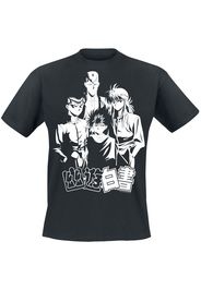Yu Yu Hakusho - Spirit Detectives - T-Shirt - Uomo - nero