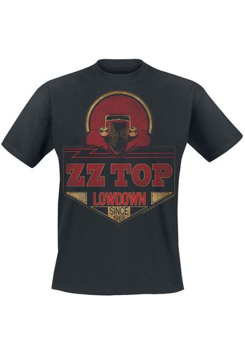 ZZ Top - Lowdown Since 1969 - T-Shirt - Uomo - nero