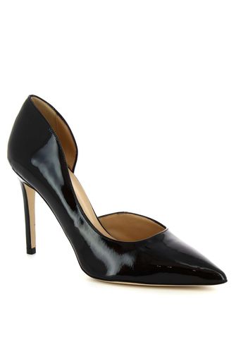 Decolleté stiletto artigianali da donna in vernice nera SHEERY VERNICE NERO