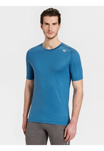 Rewoolution, Hero - T-Shirt In Merino Jersey 140 Gr Per Uomo In Colore Blu