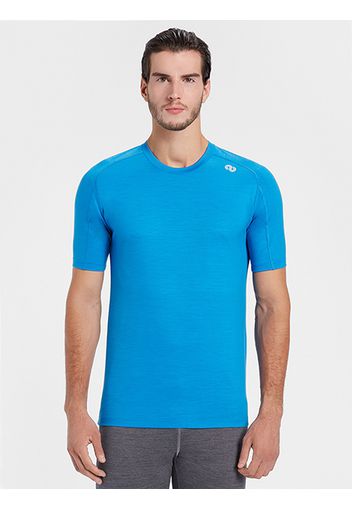 Rewoolution, Scout - T-Shirt In Merino Jersey 190 Gr Per Uomo In Colore Blu