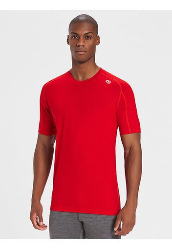 Rewoolution, Scout - T-Shirt In Merino Jersey 190 Gr Per Uomo In Colore Rosso