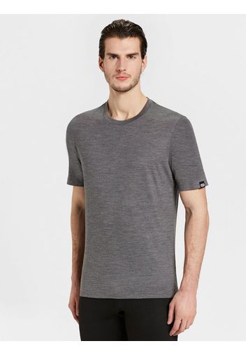 Rewoolution, Trick - T-Shirt In Merino Jersey 140 Gr Per Uomo In Colore Grigio