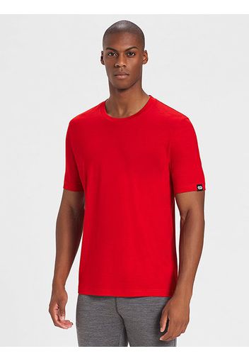 Rewoolution, Trick - T-Shirt In Merino Jersey 140 Gr Per Uomo In Colore Rosso