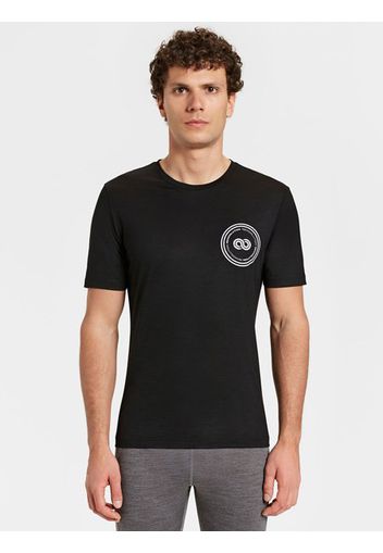 Rewoolution, Circle - T-Shirt 140 Gr Per Uomo In Colore Nero