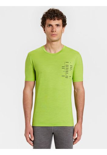 Rewoolution, Morse - T-Shirt 140 Gr Per Uomo In Colore Verde