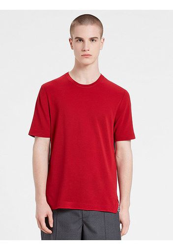 Rewoolution, Yanakie - T-Shirt In Merino Piquet 210 Gr Per Uomo In Colore Rosso