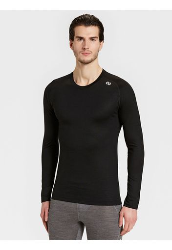 Rewoolution, Tommy - T-Shirt In Merino Jersey 140 Gr Per Uomo In Colore Nero