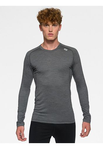 Rewoolution, Tommy - T-Shirt In Merino Jersey 140 Gr Per Uomo In Colore Grigio