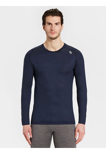 Rewoolution, Tommy - T-Shirt In Merino Jersey 140 Gr Per Uomo In Colore Blu