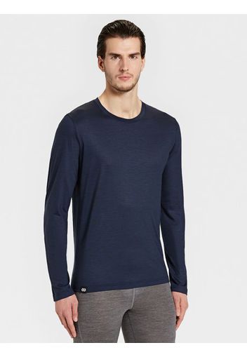 Rewoolution, Grab - T-Shirt In Merino Jersey 140 Gr Per Uomo In Colore Blu