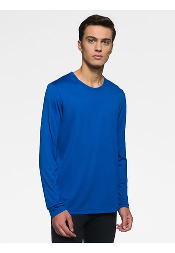 Rewoolution, Grab - T-Shirt In Merino Jersey 140 Gr Per Uomo In Colore Blu