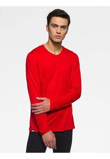 Rewoolution, Grab - T-Shirt In Merino Jersey 140 Gr Per Uomo In Colore Rosso