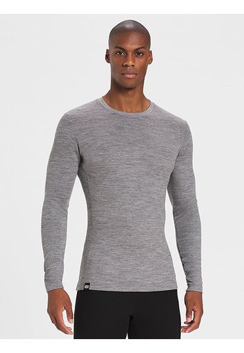 Rewoolution, Furud - T-Shirt In Merino Mesh 180 Gr Per Uomo In Colore Grigio