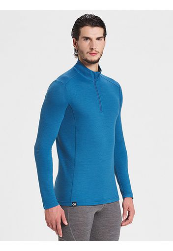 Rewoolution, Castor - Felpa In Merino Mesh 180 Gr Per Uomo In Colore Blu